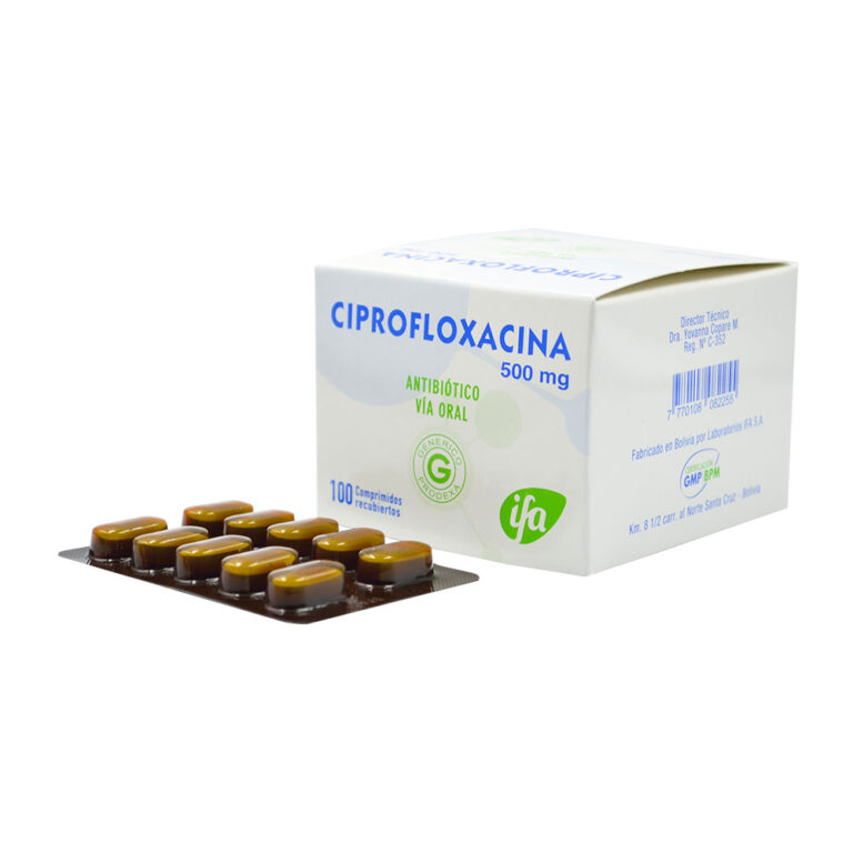 Ciprofloxacina 500 Mg Laboratorios Ifa