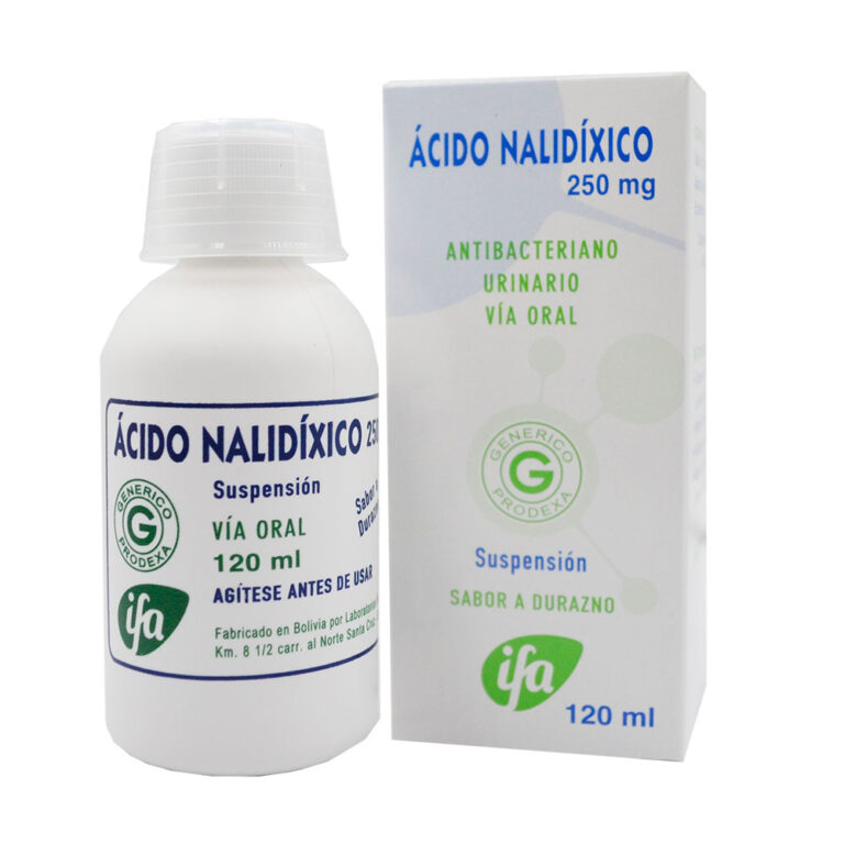 Ácido Nalidíxico 250 mg Laboratorios Ifa